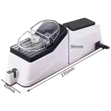 2 in 1 Electric Knife Sharpener and Scissor Sharpeners Family Kitchen Home Tool