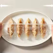 Clear Food Cover Fresh-keeping Elastic Fridge Fruit Vegetable Film Bags Kitchen Storage Wrap Seal Cover Disposable Shower Caps